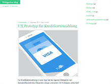 Tablet Screenshot of blog.webgarten.ch